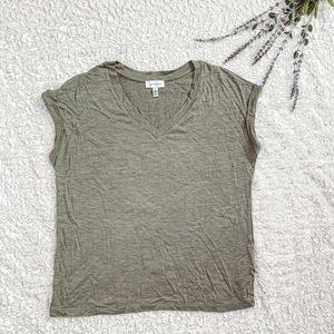 NWOT Jessica Simpson knitted super short sleeve T shirt blouse